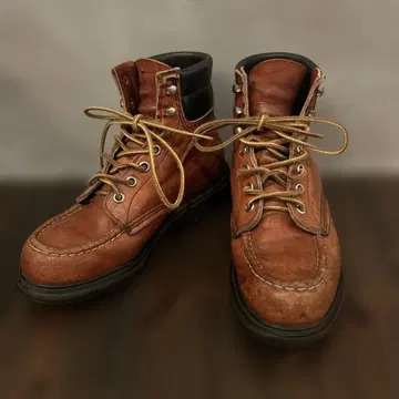 90s 레드윙 슈퍼 밑창 깃털 택 USA제 워크 부츠