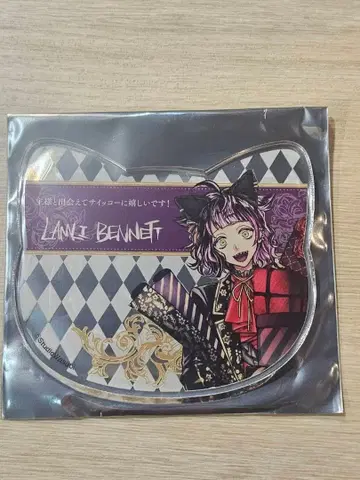 악마 집사 아쿠네코 난자타운 아크릴 코스터