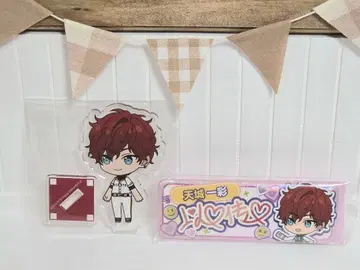 앙스타 아마기 히이로 이심전심 캔뱃지 & 미니 아크릴 스탠드 자이언츠