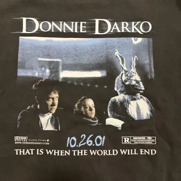 새상품 도니 다코 맨투맨 L Donnie Darko 영화 OST