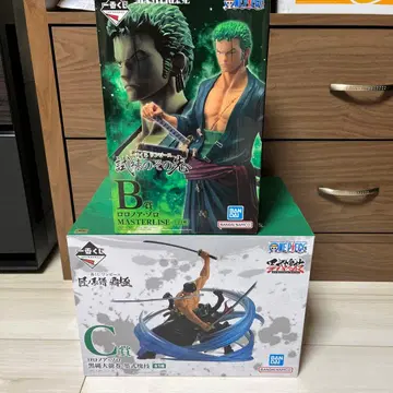 원피스 로로노아 조로 제일복권 B상과 C상, 2점 세트