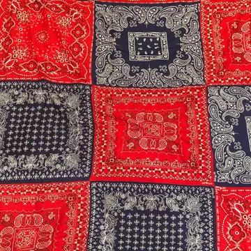 60s 70s 반다나 엘리펀트 vintage 빈티지 USA제