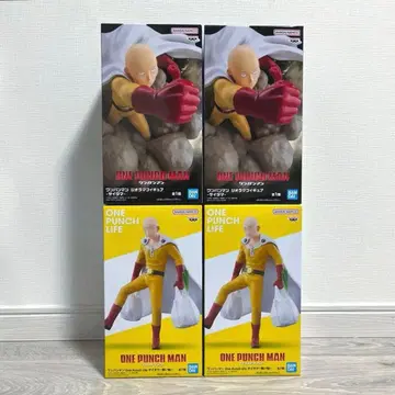 원펀맨 사이타마 피규어 4체 세트