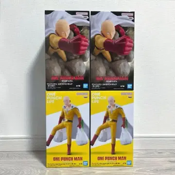 원펀맨 사이타마 피규어 4체 세트