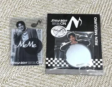 SnowMan ON 메구로 렌 메메 클리어 스티커 거울