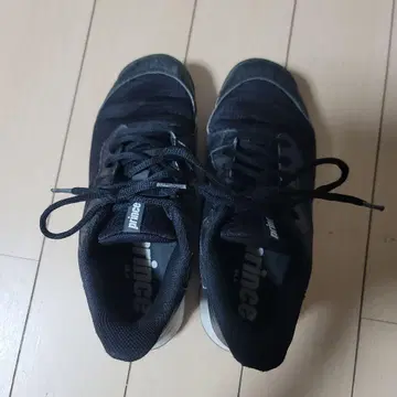 프린스 테니스화 블랙 24cm