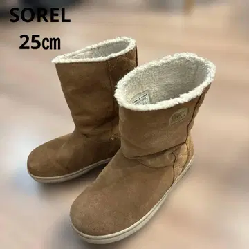 SOREL 브라운 어그 부츠 25cm