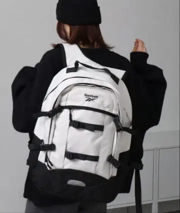 Reebok 백팩 화이트 블랙