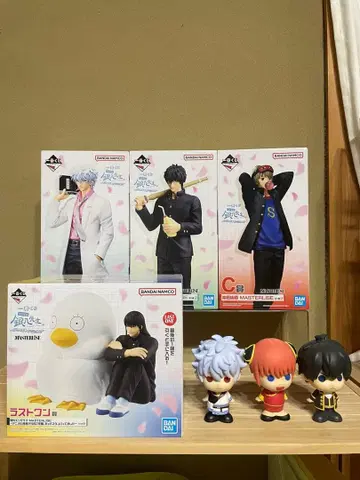 은혼 제일복권 긴파치 선생님 A상 B상 C상 라스트 원 외 3체 세트