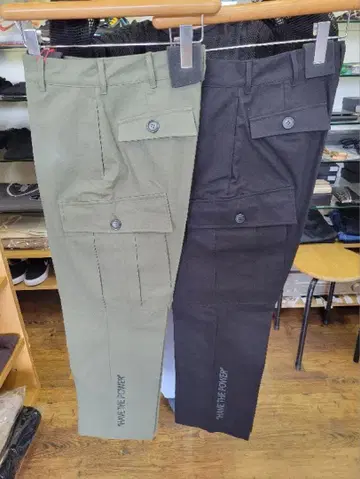 새상품 tranoi 트라노이 밀리터리 팬츠