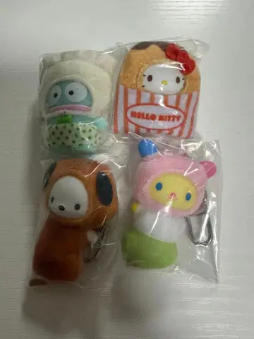 산리오 치비토모 우사하나 헬로키티 포차코 한교동 화과자