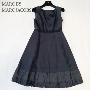 미사용 새상품 [ 마크제이콥스 ] 원피스 실크 혼방 블랙 고급