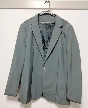 [ 미사용 새상품 ] 그레이 테일러드 자켓 4XL 심플하고 멋스러운