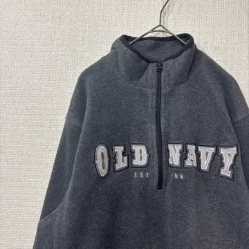 올드 네이비 플리스 하프 지퍼 미국 빈티지 의류 L 3422