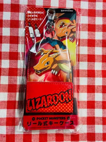 새상품 포켓몬 리자몽 릴 달린 키케이스