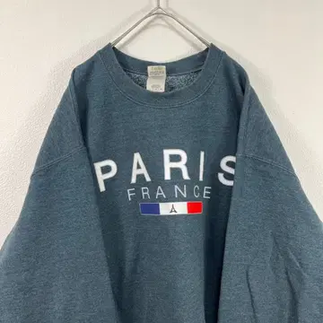 길단 gildan paris 맨투맨 그레이