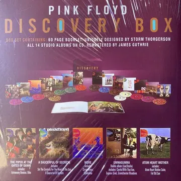 새상품 PINK FLOY DISCOVERY BOX