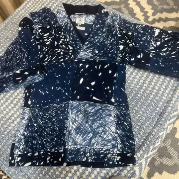 SOU SOU 7부 소매 티셔츠 L 네이비 계열