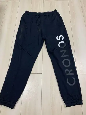 CRONOS 조거 팬츠 L 블랙