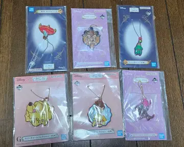 러버 참 모듬 참 디즈니 푸우 미녀와 야수 키링