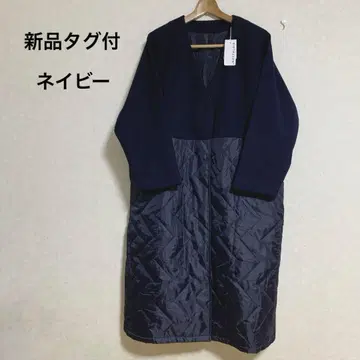 미사용 새상품 &.NOSTALGIA 래글런 퀼팅 코트 M~L