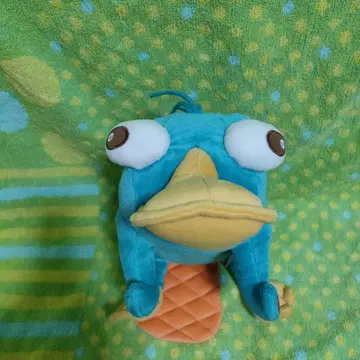 미사용 택 포함 디즈니 월드 오리너구리 페리 봉제 인형