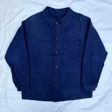 60s 프렌치 워크 코튼 트윌 워크 자켓 프랑스 유로