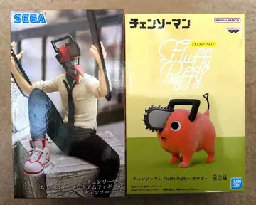 체인소 맨 피규어 & 포치타 피규어