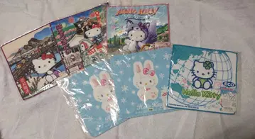 헬로키티 지역 한정 타월 손수건 미니 타월 홋카이도 아이치 토끼