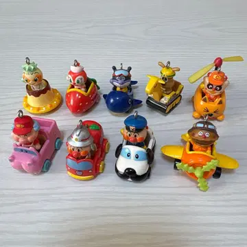 고고 호빵맨 9체 세트 레트로