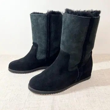 컨디션 최상 BeauFort 뷰포트 어그 부츠 웨지솔 와이드