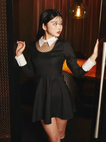 Darich 도킹 디자인 미니 원피스