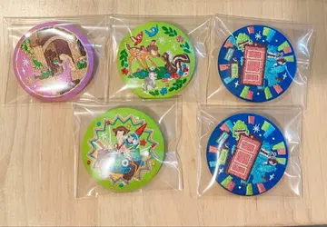 디즈니 자수 캔뱃지 2종 4개 (5개 세트)