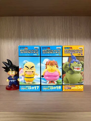 드래곤볼 수집용 피규어 세트 vol.3