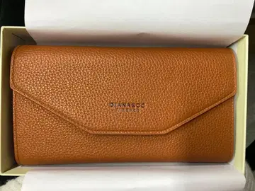 브라운 3단 폴더형 지갑