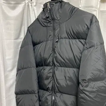 CAMP 7 후드 부착 다운 자켓 XL