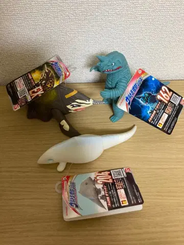 소프트 비닐 세트 울트라 괴수 시리즈 EX 오카구비라 가바돈 아보라스