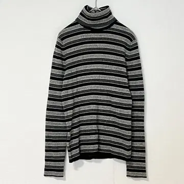 레어 글렌실Glenshiel 터틀넥 리브 니트 스코틀랜드제