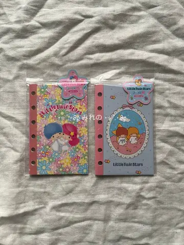 산리오 x SPINNS 리틀트윈스타 씰북 2종류