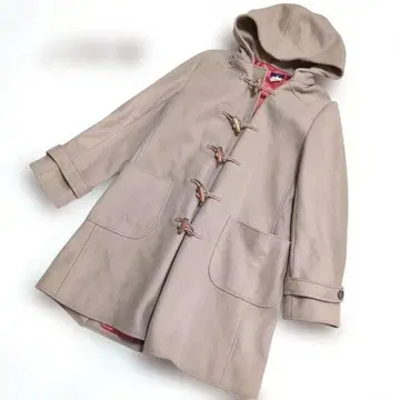 [ J CREW ] 제이크루 루즈핏 울 더플 코트 베이지