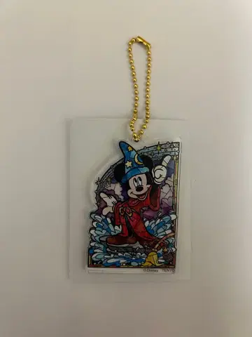 디즈니 2층 아크릴 키링 미키