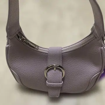 하프문 숄더백 라벤더