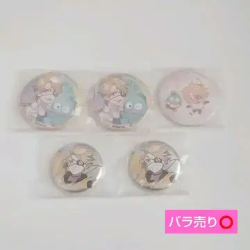 컬러풀 피치 타츠운 산리오 가을 캔뱃지