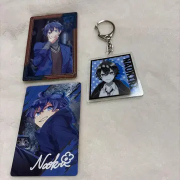 컬러풀 피치 전시회 나오키리 트레이딩 아크릴 키링 & 카드