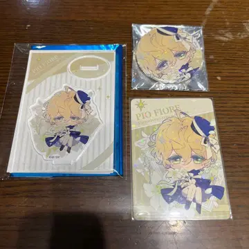 피오피오레의 만종 피오피 그라카 아크릴 스탠드 캔뱃지 5주년 에밀리오