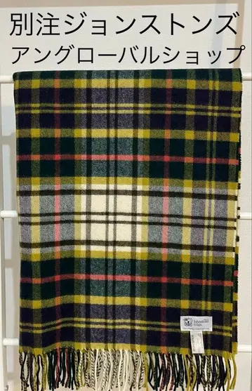 앵글로벌샵 별주 존스톤스 한정판 캐시미어 대형 스톨 새상품급