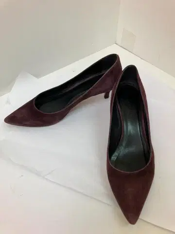 ( K12111 ) FABIORUSCONI 벨로아 스웨이드 펌프스 37