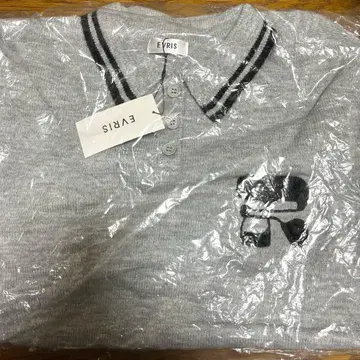 EVRIS 원 포인트 폴로 니트탑