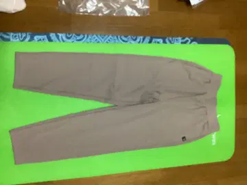 베이지 스트레치 스패츠 허리밴딩 요가 필라테스 XEXYMIX