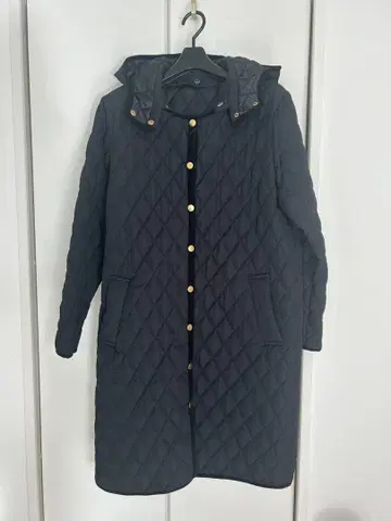 BASEMENT 퀼팅 코트 2way ( BLACK )